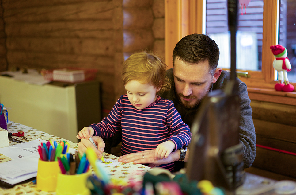 Festive family crafts