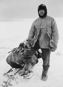 Captain Robert Falcon Scott, British Antarctic Expedition 1910-13. Photographer: Herbert Ponting