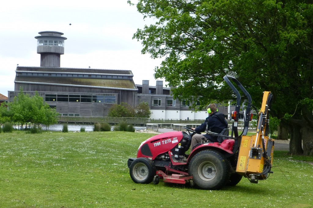 Exhibit A; one red tractor.