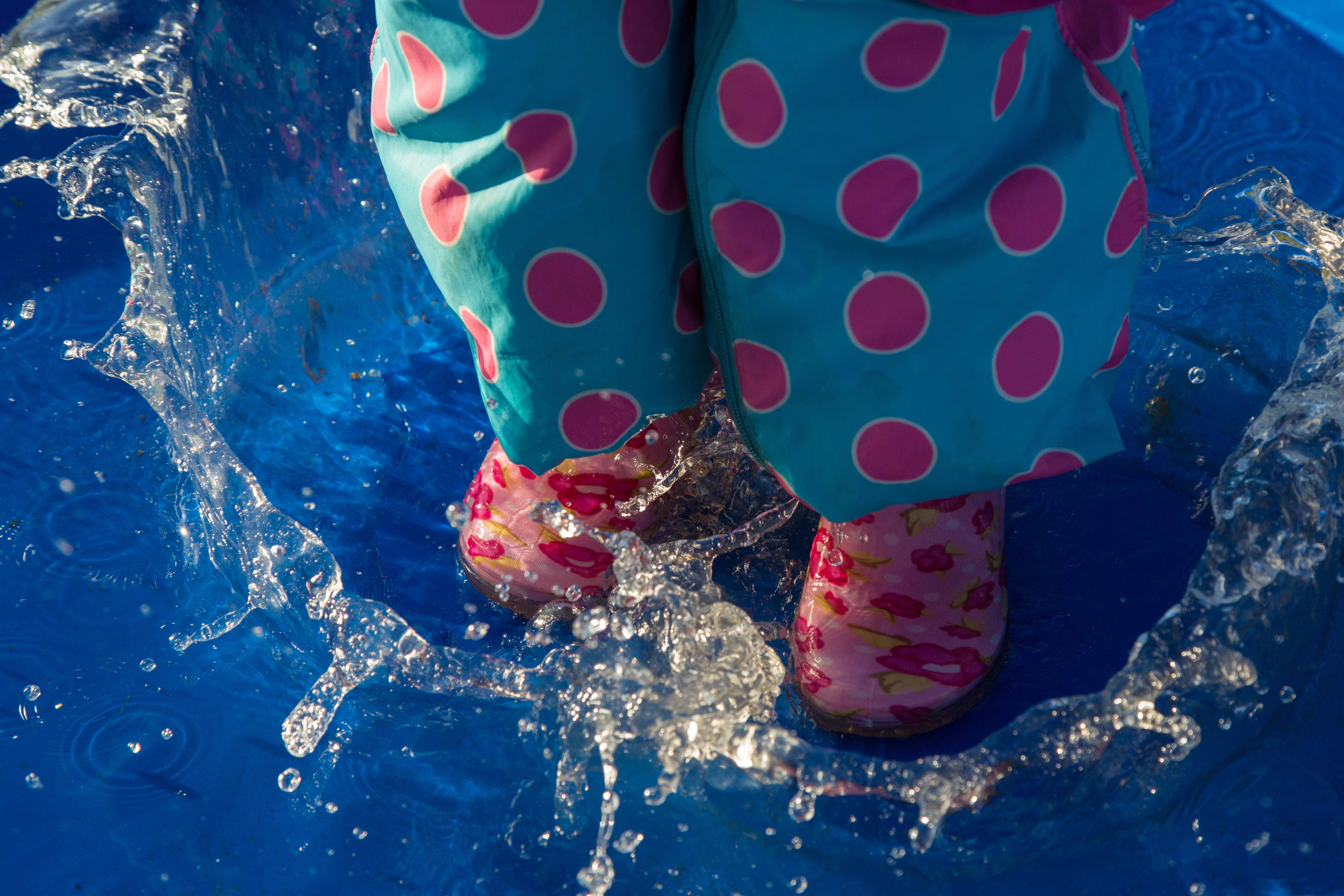 Have a splashing time February half term at the London Puddle Jumping Championships 