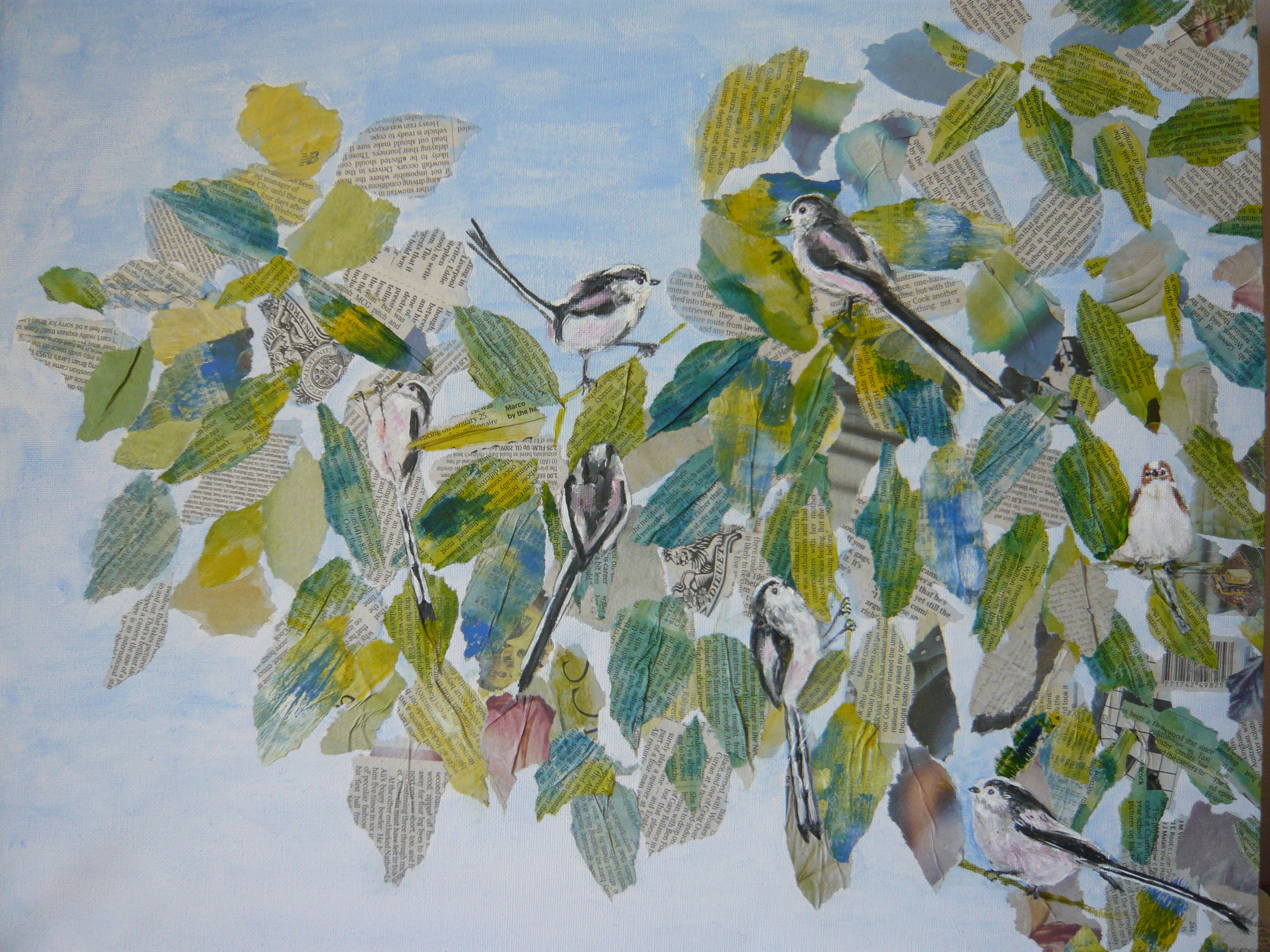 Artist Gill McCoy features in the gallery this March & April