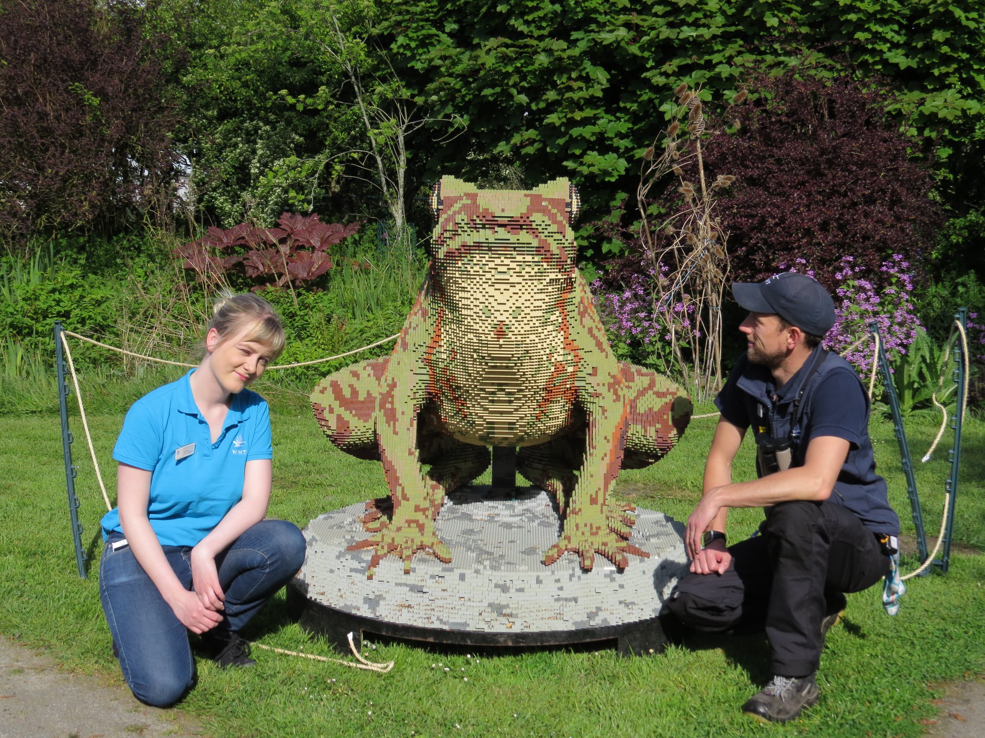 Spring is back, and so are the Giant Lego Brick Animals