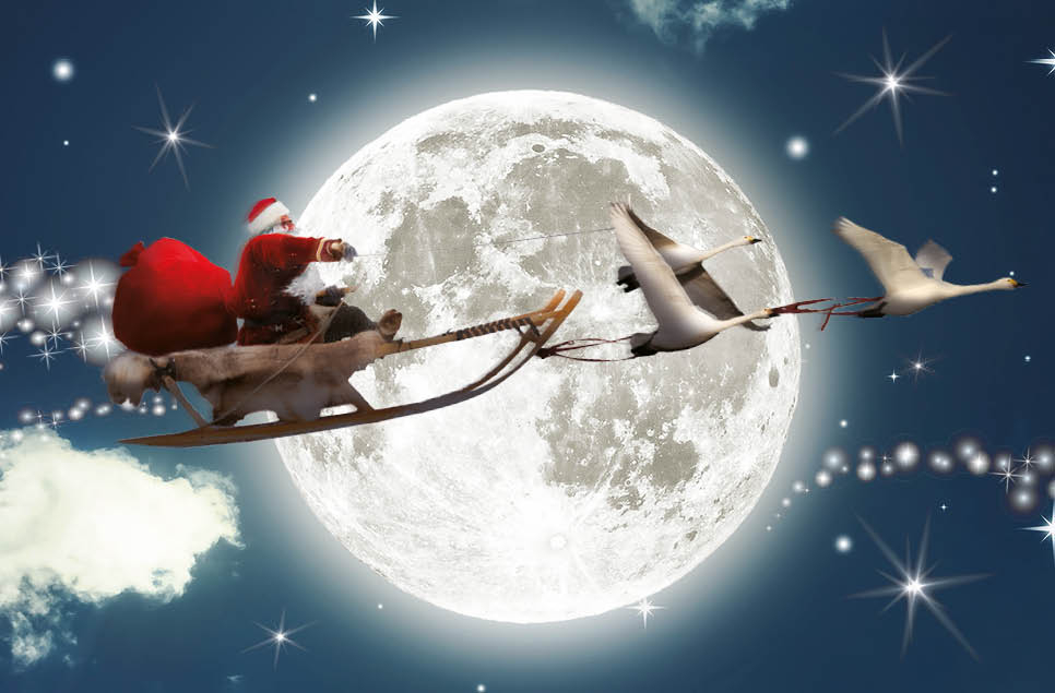 Santa is returning to Slimbridge