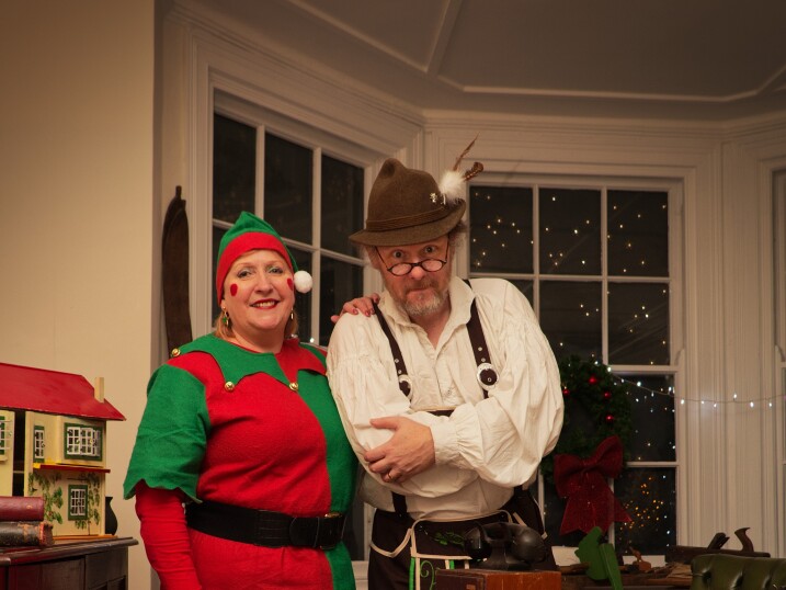 Papa Elf is coming to Castle Espie -for one last time - honest!